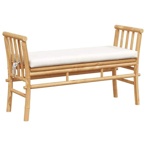 Puutarhapenkki 2 -Seater 110 x 38 x 65 cm Bambu Ruskea