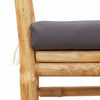 Puutarhapenkki 2 -Seater 110 x 38 x 65 cm Bambu Ruskea