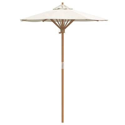 Puutarhavarjo Kermanvalkoinen 150 x 150 x 210 cm Bambu