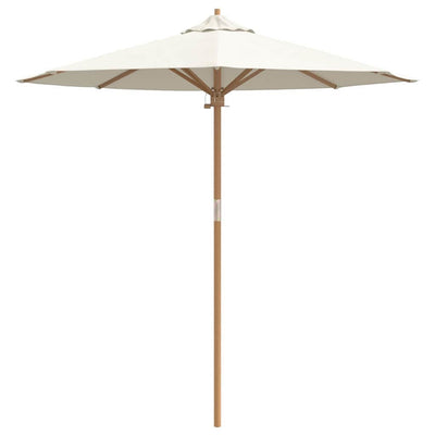 Puutarhavarjo Kermanvalkoinen 217 x 217 x 230 cm Bambu