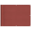 Parvekkeen sermi terrakotta 75x1000 cm 100 % polyesteri Oxford