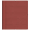 Parvekkeen sermi terrakotta 120x700 cm 100 % polyesteri Oxford