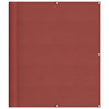 Parvekkeen sermi terrakotta 120x800 cm 100 % polyesteri Oxford
