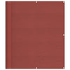 Parvekkeen sermi terrakotta 120x1000 cm 100 % polyesteri Oxford