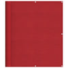Parvekkeen sermi punainen 120x800 cm 100% polyesteri Oxford