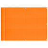 Parvekkeen sermi oranssi 75x700 cm 100 % polyesteri Oxford