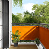 Parvekkeen sermi oranssi 75x800 cm 100% polyesteri Oxford