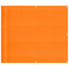 Parvekkeen sermi oranssi 90x1000 cm 100% polyesteri Oxford