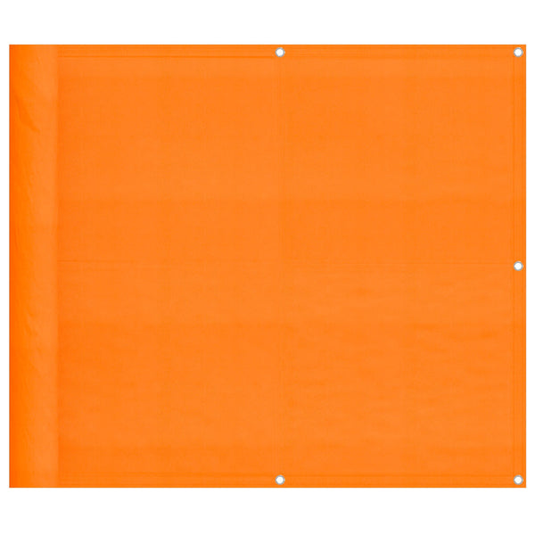 Parvekkeen sermi oranssi 90x1000 cm 100% polyesteri Oxford