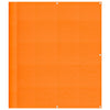 Parvekkeen sermi oranssi 120x1000 cm 100 % polyesteri Oxford