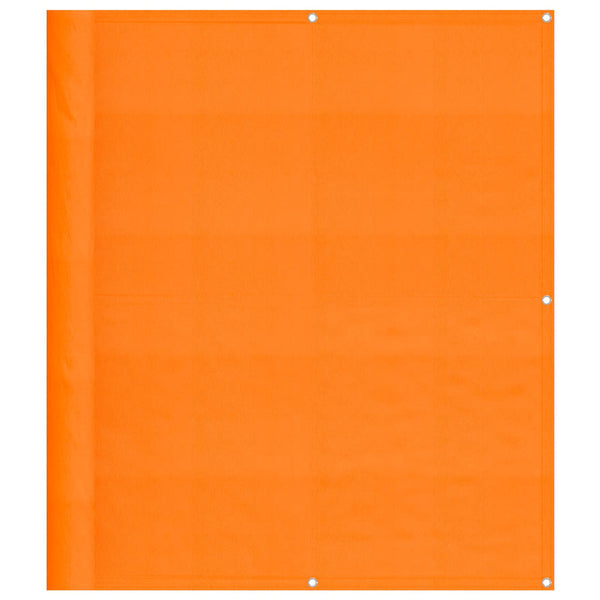 Parvekkeen sermi oranssi 120x1000 cm 100 % polyesteri Oxford