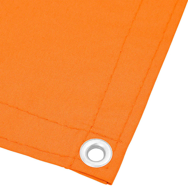 Parvekkeen sermi oranssi 120x1000 cm 100 % polyesteri Oxford