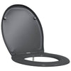 WC-istuin Antrasiitti 47 x 37 x 4 cm Duroplast