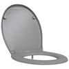 WC-istuin Harmaa 47 x 37 x 4 cm Duroplast
