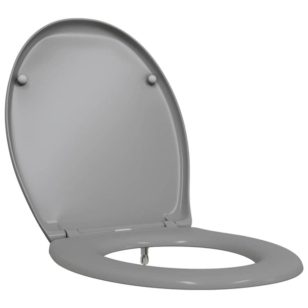 WC-istuin Harmaa 47 x 37 x 4 cm Duroplast