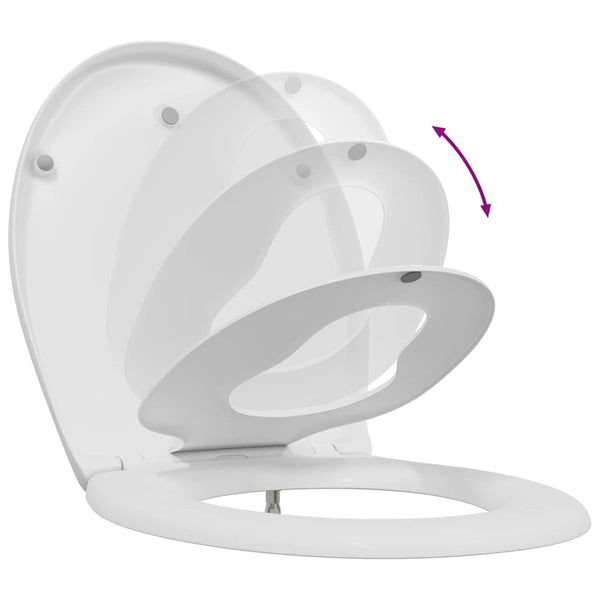 WC-istuin Valkoinen 47 x 37 x 4 cm Duroplast
