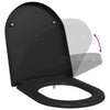 WC-istuin Musta 49 x 36 x 4 cm Duroplast