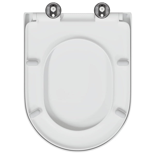 WC-istuin Valkoinen 49 x 36 x 4 cm Duroplast