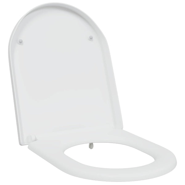 WC-istuin Valkoinen 49 x 36 x 4 cm Duroplast