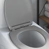 WC-istuin Harmaa 45,5 x 37,5 x 3,8 cm Duroplast