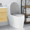 WC-istuin Harmaa 47 x 36 x 3,4 cm Duroplast