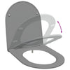 WC-istuin Harmaa 47 x 36 x 3,4 cm Duroplast
