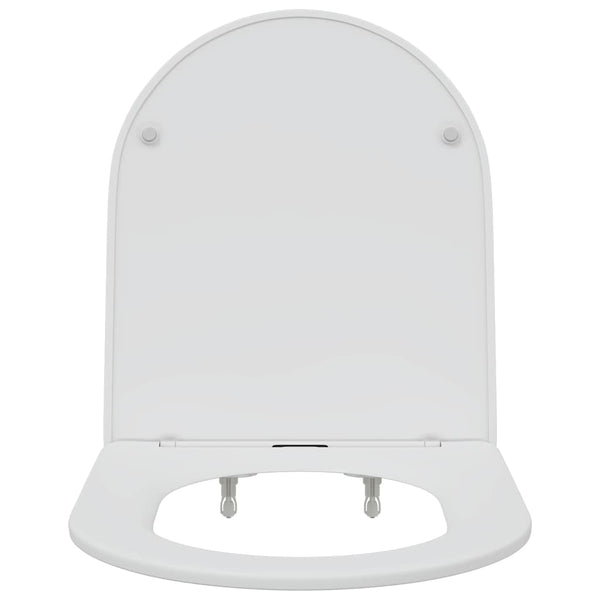 WC-istuin valkoinen 47 x 36 x 3,4 cm Duroplast