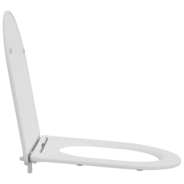 WC-istuin valkoinen 47 x 36 x 3,4 cm Duroplast