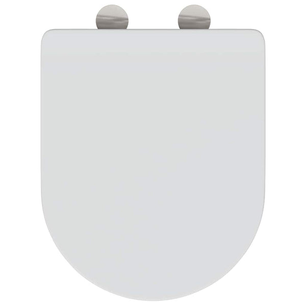WC-istuin valkoinen 47 x 36 x 3,4 cm Duroplast