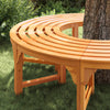 Puun penkki 8 -Seater 2 kpl 160 x 80 x 45cm Tiheä Eukalyptuspuu