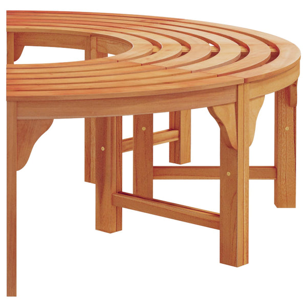 Puun penkki 8 -Seater 2 kpl 160 x 80 x 45cm Tiheä Eukalyptuspuu