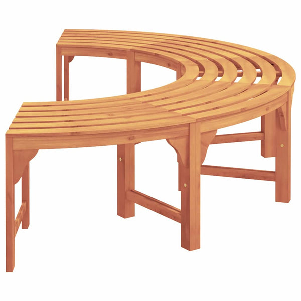 Puun penkki 8 -Seater 2 kpl 160 x 80 x 45cm Tiheä Eukalyptuspuu