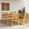 Ruskea puutarhan tuoli Acvinia 56x56x90cm (4 pcs, akaasiapuu)
