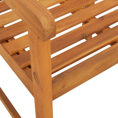Ruskea puutarhan tuoli Burihovici 56x56x90cm (6 pcs, akaasiapuu)