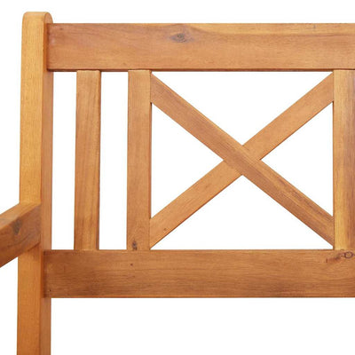 Ruskea puutarhan tuoli Burihovici 56x56x90cm (6 pcs, akaasiapuu)