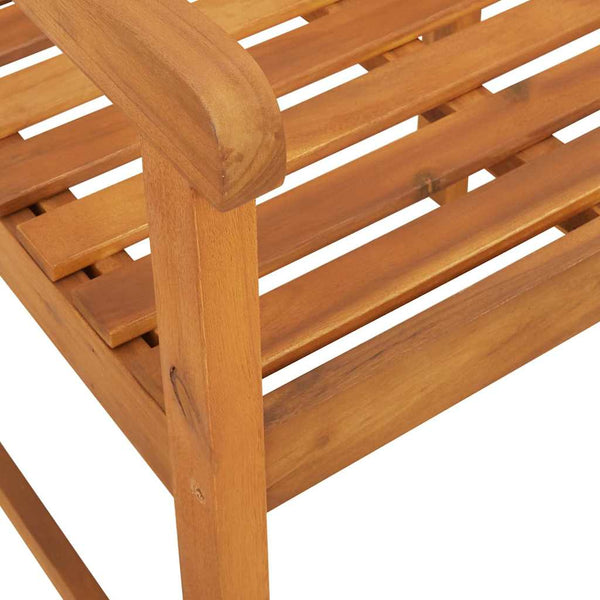 Ruskea puutarhan tuoli Amsela 56x56x90cm (8 pcs, akaasiapuu)