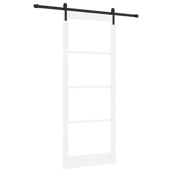 Liukuovi ORKDAL Valkoinen ja musta 93 x 232 cm