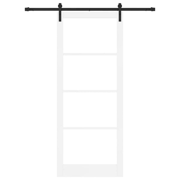 Liukuovi ORKDAL Valkoinen ja musta 93 x 232 cm
