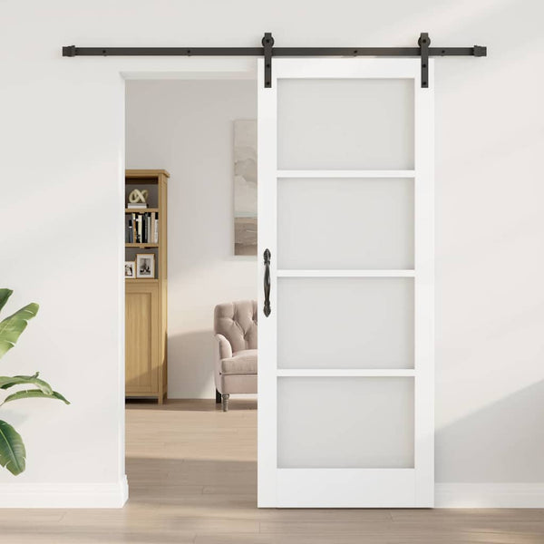 Liukuovi ORKDAL Valkoinen ja musta 83 x 211 cm