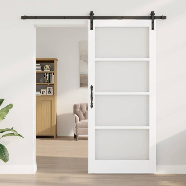 Liukuovi ORKDAL Valkoinen ja musta 93 x 211 cm