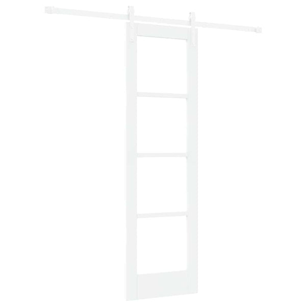 Liukuovi ORKDAL Valkoinen 61 x 198,5 cm Täysi mänty ja lasi