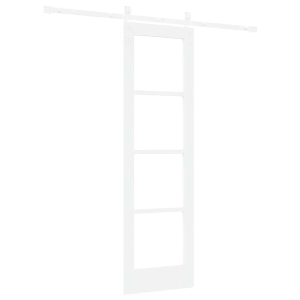 Liukuovi ORKDAL Valkoinen 61 x 198,5 cm Täysi mänty ja lasi
