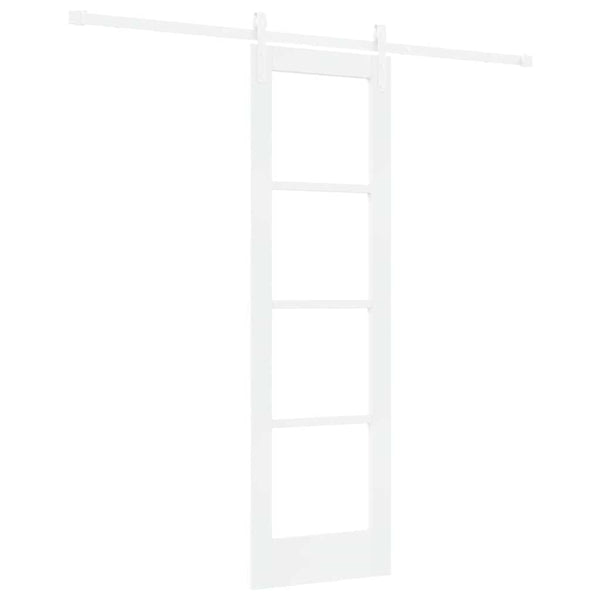 Liukuovi ORKDAL Valkoinen 61 x 198,5 cm Täysi mänty ja lasi