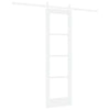 Liukuovi ORKDAL Valkoinen 61 x 198,5 cm Täysi mänty ja lasi