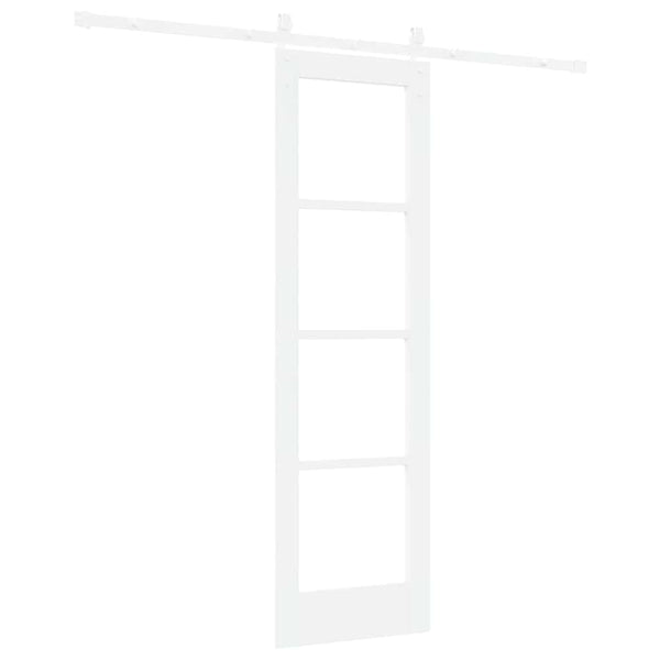 Liukuovi ORKDAL Valkoinen 61 x 198,5 cm Täysi mänty ja lasi