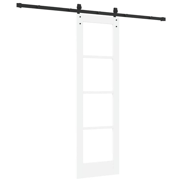 Liukuovi ORKDAL Valkoinen 61 x 198,5 cm Täysi mänty ja lasi
