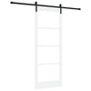Liukuovi ORKDAL Valkoinen 83 x 211 cm Täysi mänty ja lasi