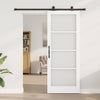 Liukuovi ORKDAL 83 x 211 cm Täysi mänty ja lasi