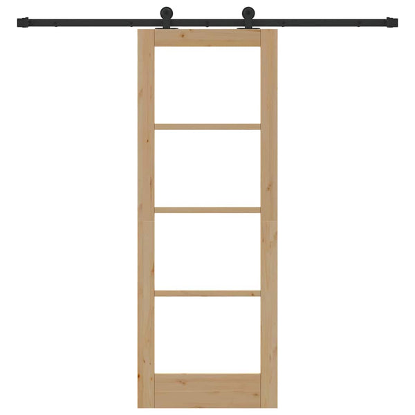 Liukuovi ORKDAL 73,5 x 198,5 cm Täysi mänty ja lasi