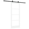 Liukuovi ORKDAL 83 x 202 cm Täysi mänty ja lasi